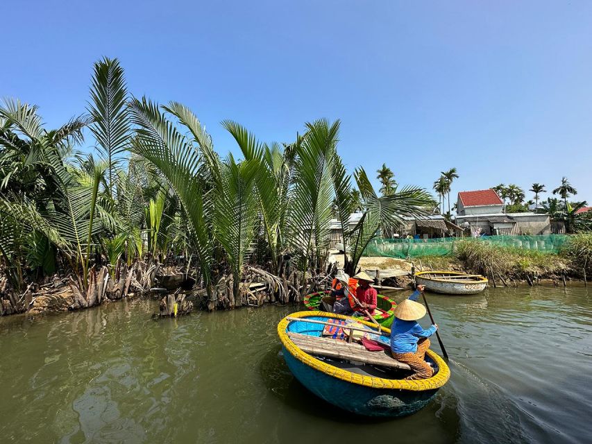 Hoi An: Cam Thanh Basket Boat Ride - The Mangrove Palm Activities (Including Crab Fishing)
