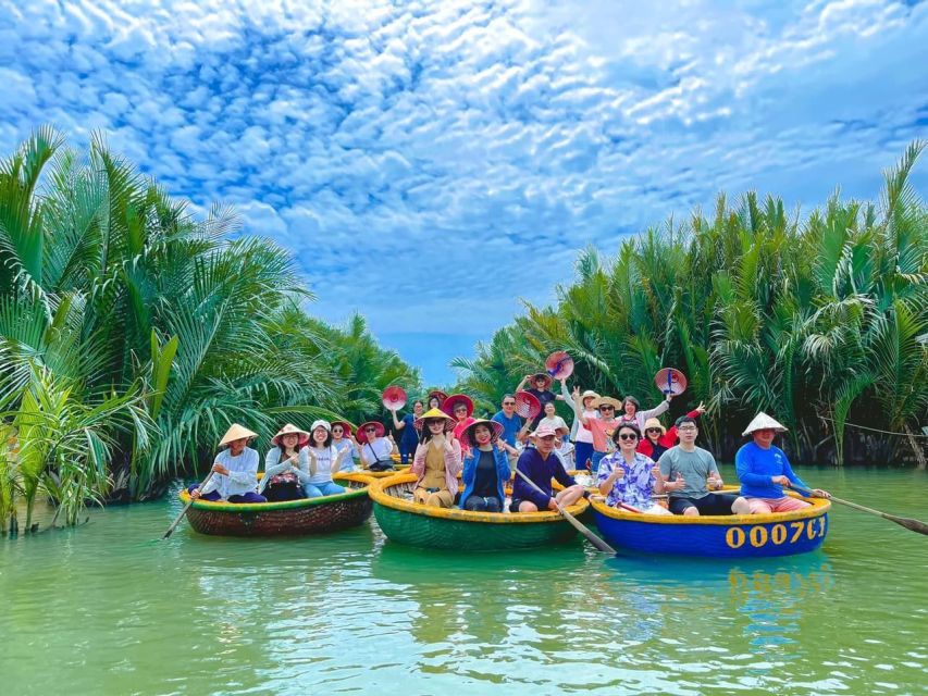 Hoi An : Cam Thanh Basket Boat Riding W Two-way Transfers - Timing Tips: Morning or Afternoon, Sun, and the Optional Sunset Feel