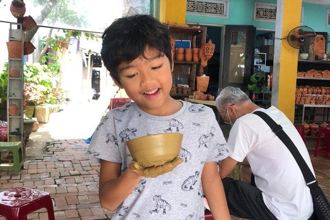 Hoi An Ceramic/Pottery/Lantern Making Class Cafe & Basket Boat - Hoi An Lantern Making At Home: Build Your Lantern and Pick the Silk