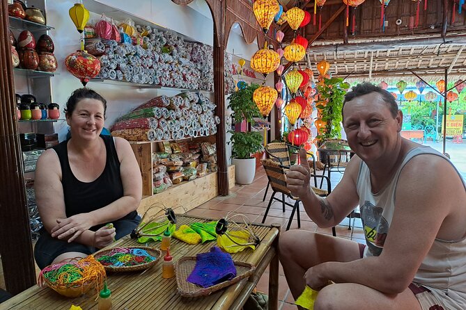 Hoi An City tour -Lantern Making and Silk Making process - Hoi An Ancient Town time, then craft mode