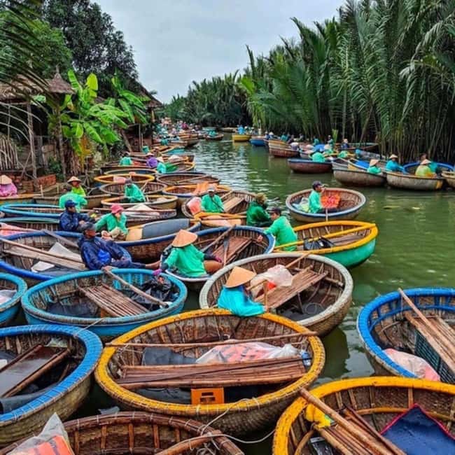 Hoi An: Coconut Basket Boat Ride and Fishing Experience - Fishing like locals: net casting and trying to catch crabs
