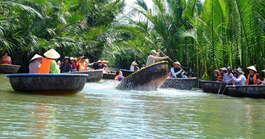 Hoi An: Coconut Basket Boat Ride and Fishing Experience - Getting there from Hoi An: short ride, clear pickup rhythm