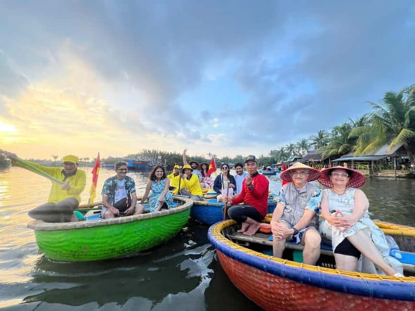 Hoi An: Coconut Basket Boat Ride & Hoi An Memories Live Show - Coconut Basket Boats at Cam Thanh Village, Nature Without the Rush