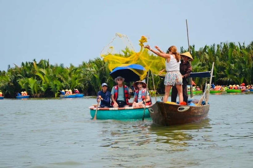 Hoi An Coconut Basket Boat Riding With Two-Way Transfers - Key highlights at a glance