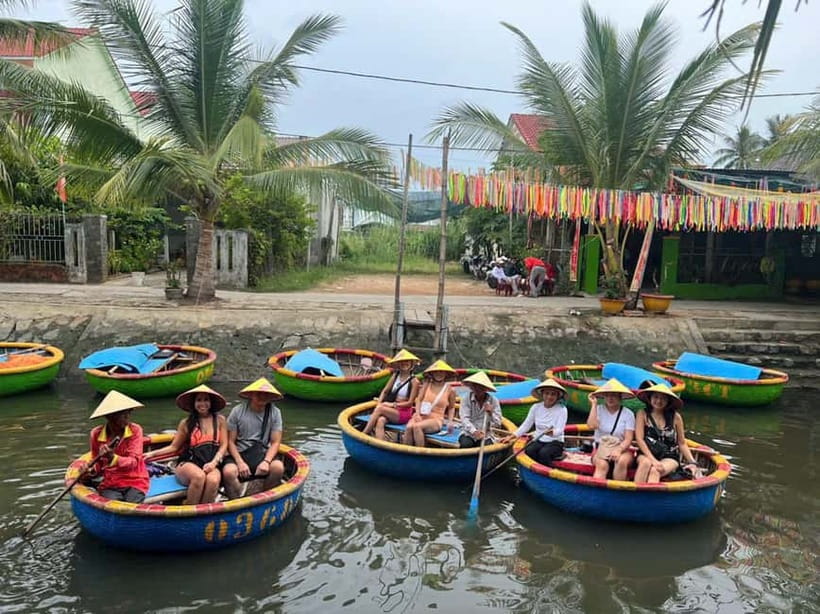 Hoi An Coconut Basket Boat Riding With Two-Way Transfers - Entering Cam Thanh: why this ride feels different