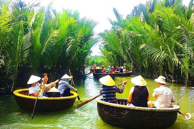 Hoi an Coconut Boat & Hoi an Ancient Town From Da nang or Hoi an - Hoi An Ancient Town at Lantern Time: Japanese Bridge and Hoai River Walk