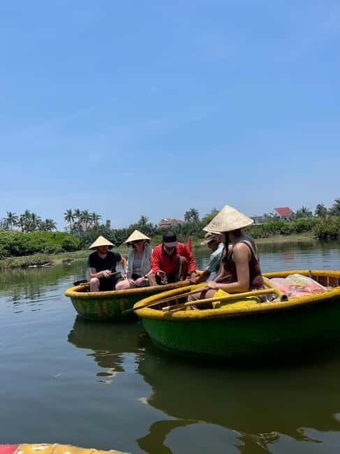 Hoi An Coconut Boat, Lantern Making & Cooking Class Organic - Your Garden Lunch: Homemade Food in a Peaceful Setting