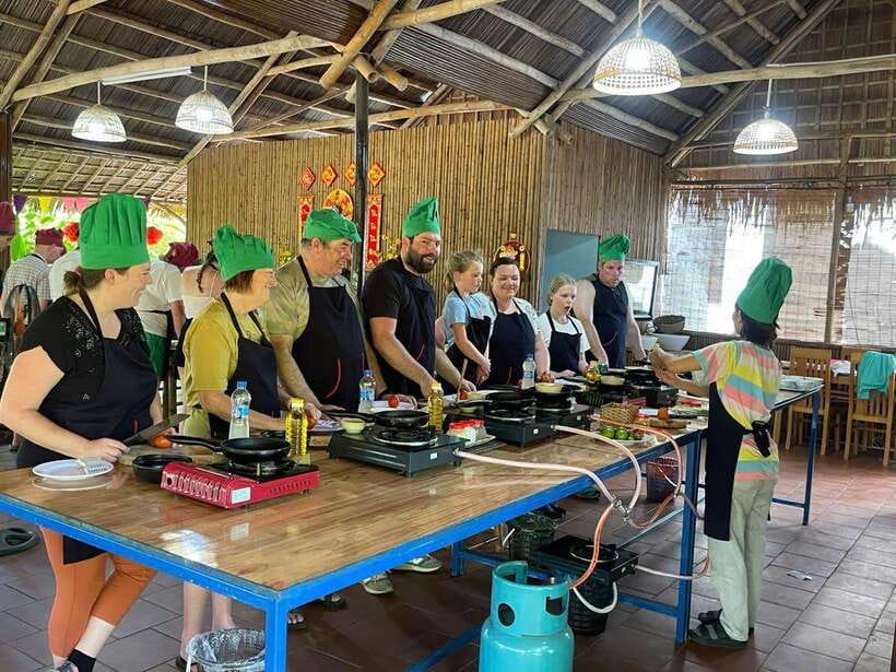 Hoi An: Cooking Class, Crab Fishing-Basket Boat, Market Tour - Cam Thanh Coconut Forest by Basket Boat: The Main Visual Payoff