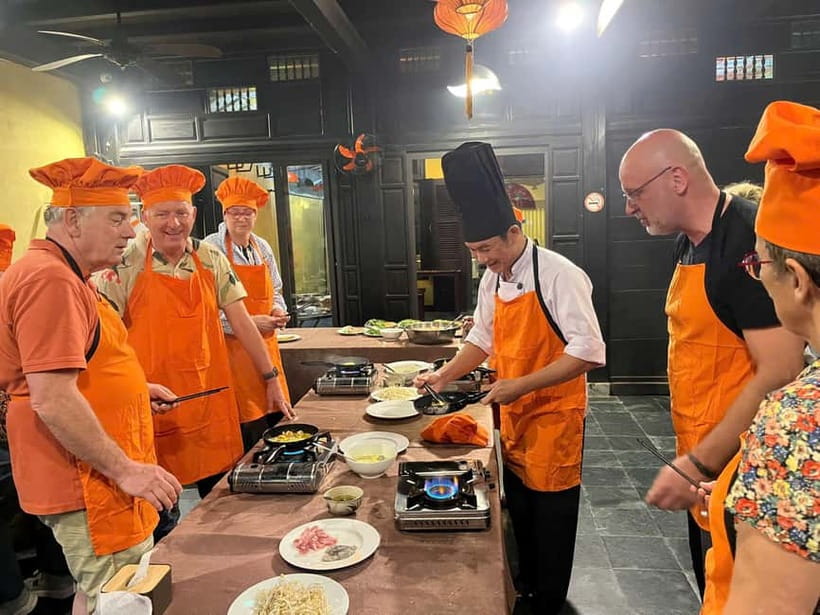 Hoi An: Cooking Class with Exploring Hoi An Market - Back at Otta Cuisine: the cooking lesson with step-by-step guidance