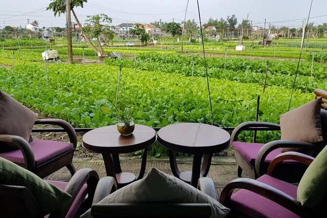 Hoi An Cooking Class With Market Tour and Bamboo Basket Boat Ride - Tra Que Village Cooking School: Garden Views and Real Chef Technique