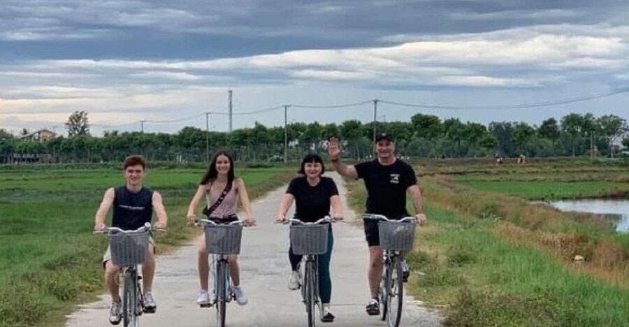 Hoi An Countryside Bike Tour & Basket Boat Ride - From pickup to pedal power: how the biking part works
