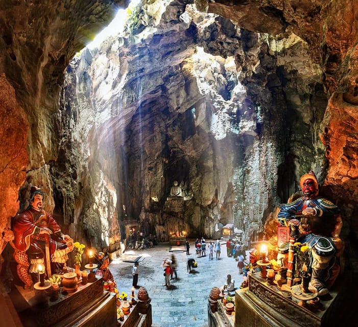 Hoi An/Da Nang : Golden Bridge , Marble Mt & Lady Buddha - Ba Na Hills Golden Bridge: How Weather Changes Everything