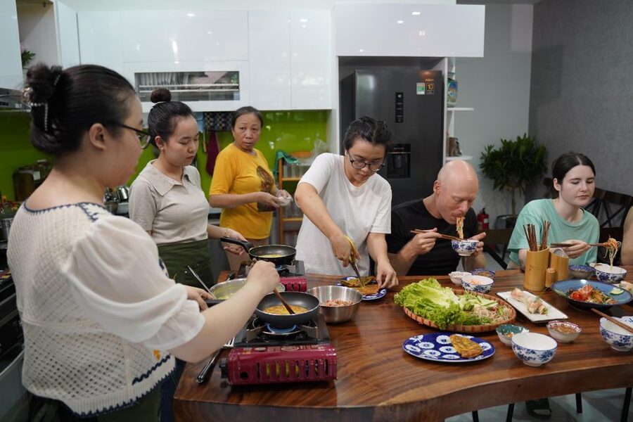 Hoi An/Da Nang: Vietnamese Cooking Class with Transportation - What you’ll cook in Hoi An, Cam Thanh coconut village menu