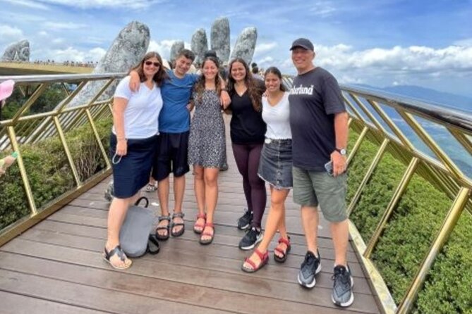 Hoi An/DaNang: Golden Bridge- Ba Na Hills Small Group Day Tour - French Village and Le Jardin d’Amour: colonial sets and flower garden time