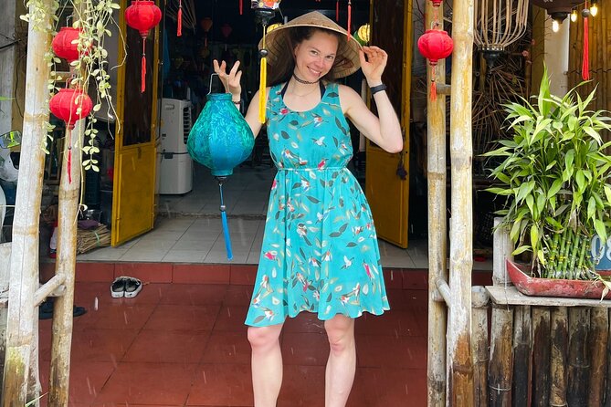 Hoi An Foldable Bamboo Silk Lantern and Evening Street Food Tour - A foldable bamboo silk lantern you can pack, not just look at