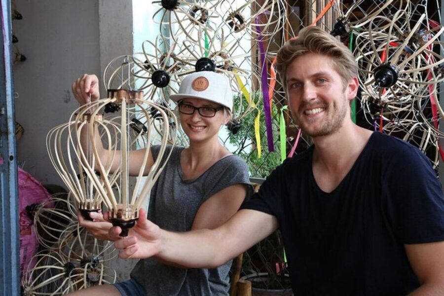 Hoi An: Foldable Lantern Making Class with Acrylic Painting - A 2-hour lantern workshop on Hai Thuong Lan Ong street