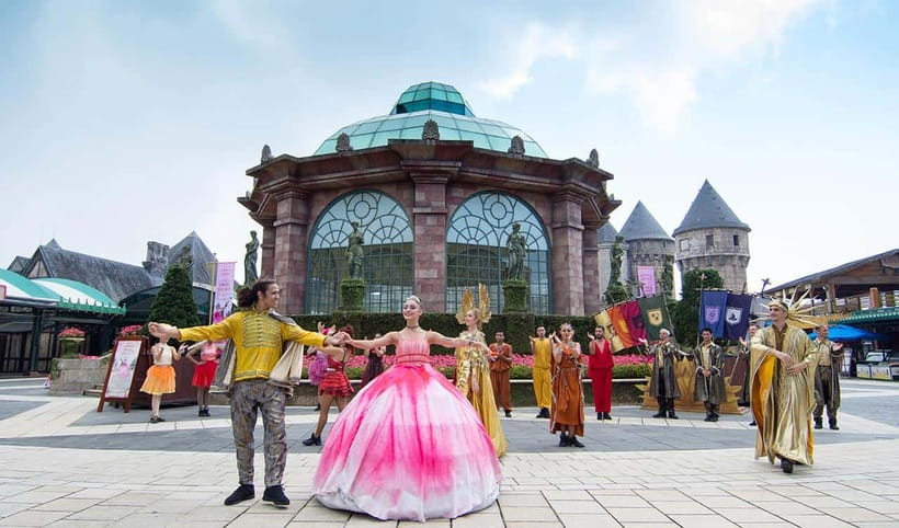 Hoi An: Full-day Ba Na Hills & Amazing Golden Bridge - The French Village: Gothic Cathedral Feel Without Needing a Plane Ticket