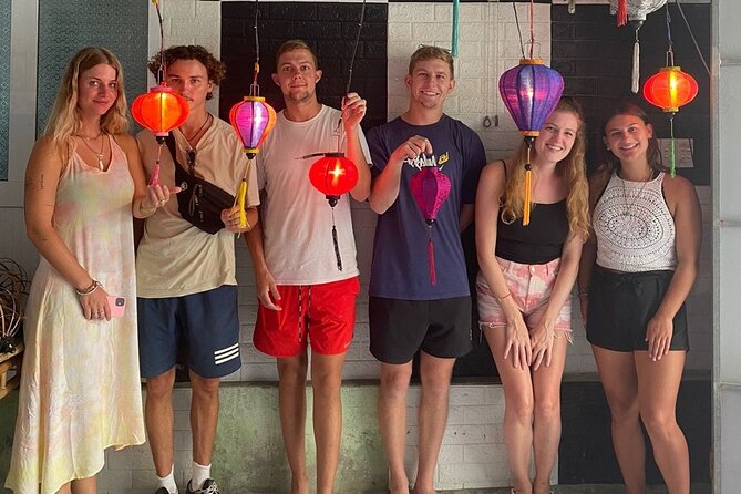 Hoi An Full Lantern Making Class , Basket Boat , Crab Fishing And Food - Eating in Chef Trâm’s home, lunch or dinner done right