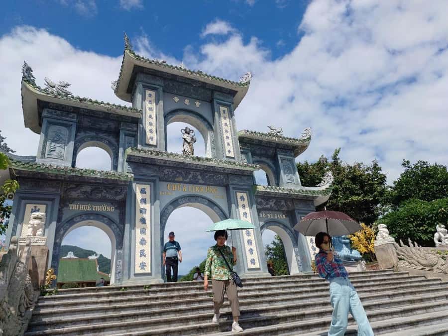 Hoi An: Golden Bridge, Marble Mt, & Lady Buddha Private Trip - Tickets, entry fees, and what that $22 really means