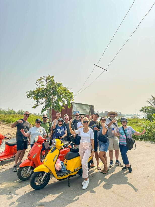 Hoi An: Half-day Electric Scooter Countryside Adventure - Cam Nam Village: Boat Repair Yard, Family Chapel, and Craft Workshops