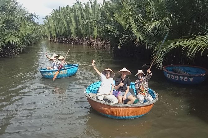 HOI AN Hidden Gems in Rural Villages & River Islands PRIVATE TOUR - Duy Hai bridge views: fish farms, shrimp farms, paddies, and big nets
