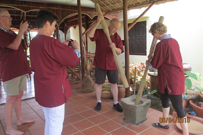 Hoi An Home Hosted Meal in Rice Farmer Home - You might also get hands-on: planting rice, cycling, and rice pancakes