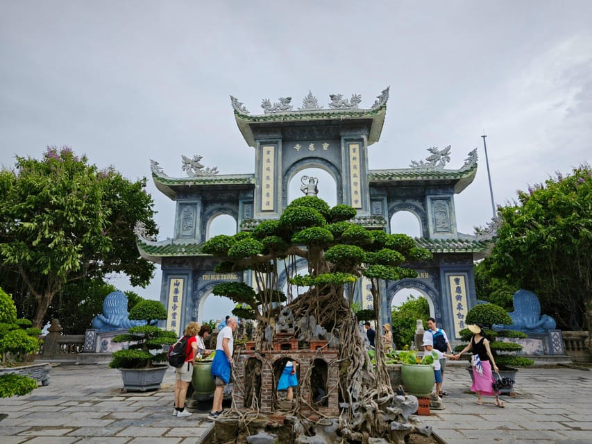 Hoi An: Lady Buddha, Marble Mountains, Coconut & Hoi An Tour - Bay Mau Coconut Forest in Cam Thanh: basket boats and net fishing