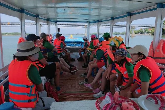 Hoi An Lantern Cruise/Boat Private Sunset/Special Event By Lotus - The route: Cam Nam Bridge, market views, Moon Bridge area lantern light-up