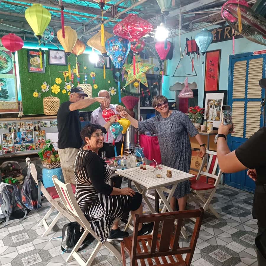 Hoi An : Lantern Making & Cooking Class With Local Family - The dishes you’ll cook and eat: spring rolls, rice pancakes, and Cao Lau