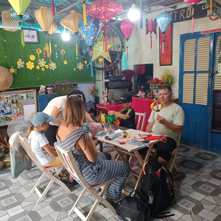 Hoi An : Lantern Making & Cooking Class With Local Family - Sharing the meal: the local-family social part