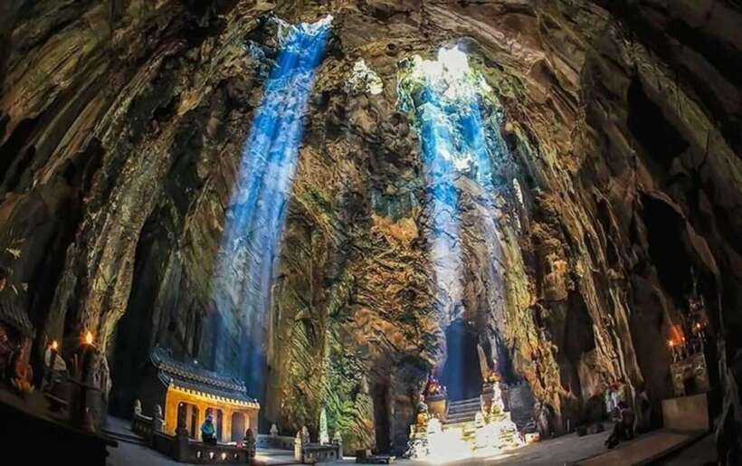 Hoi An: Marble Mountain, Am Phu Cave and Monkey Mountain - Marble Mountain Steps, Caves, Pagodas, And The Optional Elevator