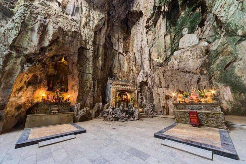 Hoi An: Marble Mountain & Monkey Mountain in Afternoon Tour - The Marble Craft Village at the Foot of the Hills