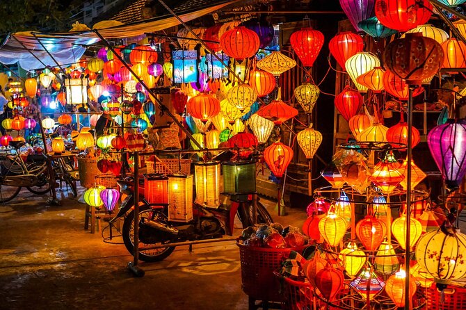Hoi An Night Food Tour Motorbike & Lantern Cruise by Lady Rider - Exploring Hoi An Memories Land and the Riverbank Walk