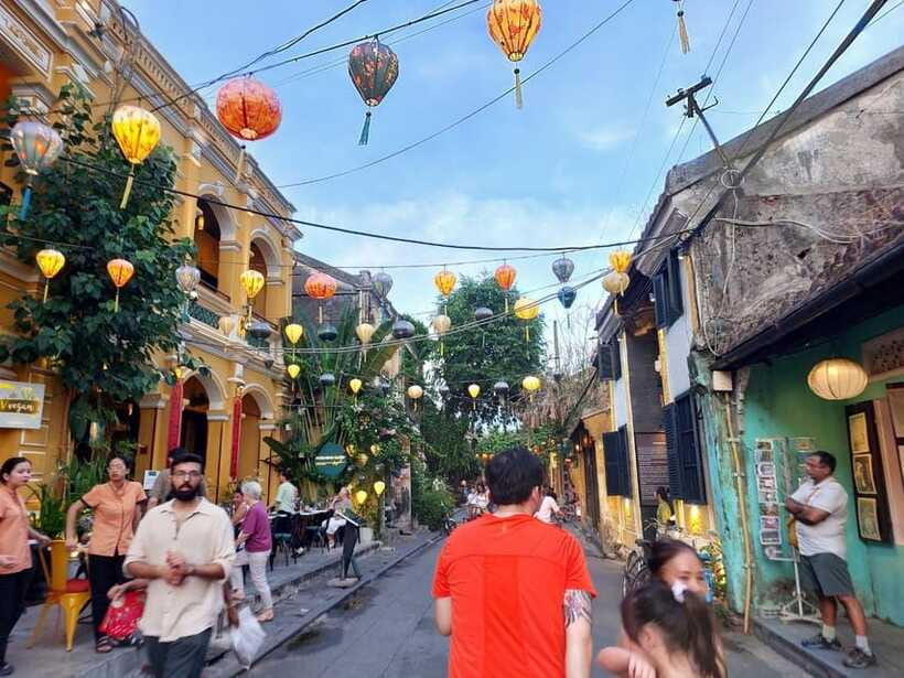 Hoi An Old Town Entrance Ticket +Boat Lantern Release Ticket - Entering Old Town: lantern streets are the real walking highlight