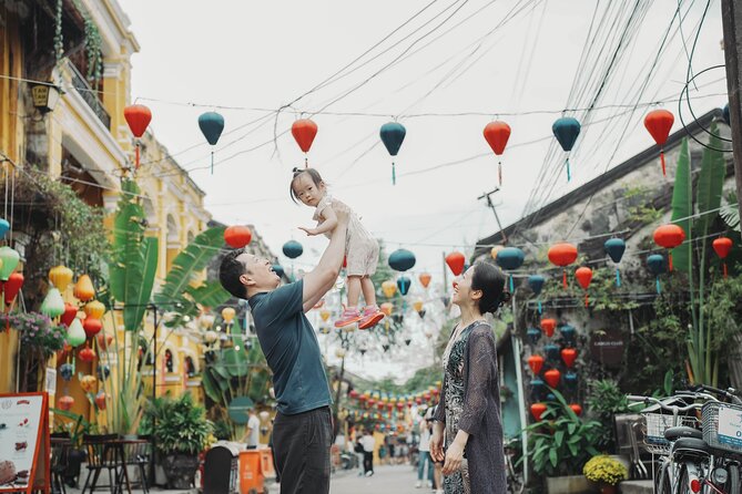 Hoi An Photographer & Vacation Photoshoot – Private Session - Boat Ride on the Hoai River at Sunset or Night