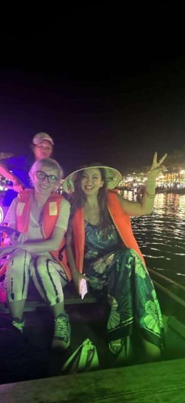 Hoi An: Private night boat Trip & release lantern on river - Meeting on Tran Phu Street and getting into the flow fast
