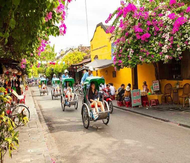 Hoi An Rickshaw Riding/Carpentry Class by Cruise & Foodie - Lantern cruise option on the Thu Bon River, with a lotus moment