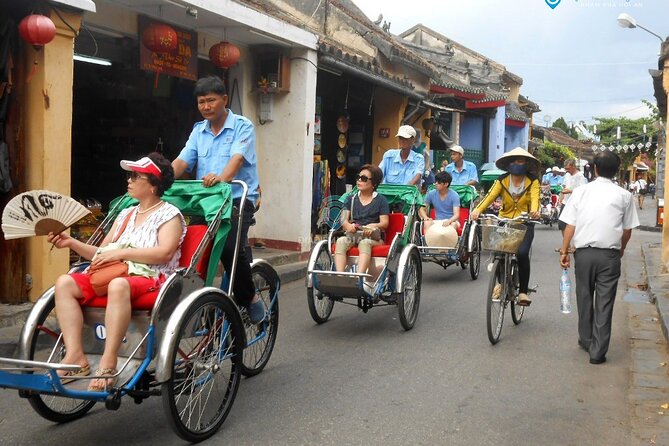 Hoi An Rickshaw Riding/Carpentry or Ceramic Class by Foodie Tour - The Rickshaw Ride That Gives You Perspective Fast