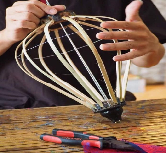Hoi An: Silk Process, Lantern Making Workshop & Local Food - Champ handicrafts and weaving house visits