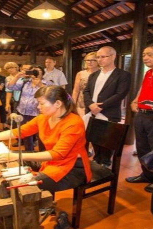 Hoi An: Silk Process, Lantern Making Workshop & Local Food - Lunch with Cao Lau and spring rolls, timed after the craft work