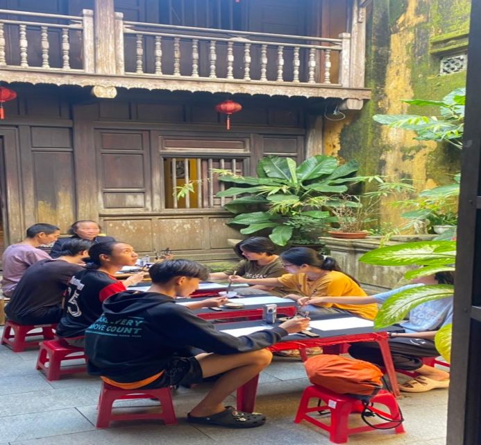 Hoi An: Traditional Vietnamese Calligraphy Class in Oldtown - Museum of Folk Meeting Point, Then Straight Into the Workshop