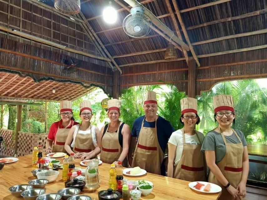 Hoi An : Vegetarian Cooking Class W Optional Coconut Village - Choose Your Option: Cooking Only, or Market Plus Bamboo Basket Boat