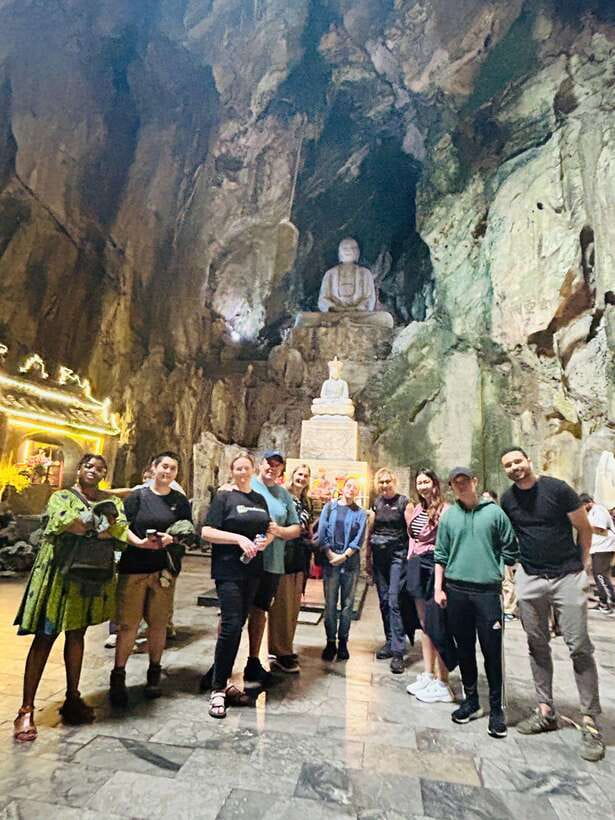 Hoian/Danang: Marble Mountain - Am Phu Cave & Lady Buddha - Getting to Marble Mountain: the five-element idea behind Ngu Hanh Son
