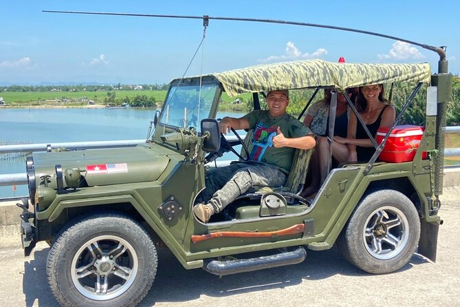 Hue To Hoi An By Jeep Via Hai Van Pass - Suoi Mo (Dream Waterfall) stop: your swim break near Lang Co