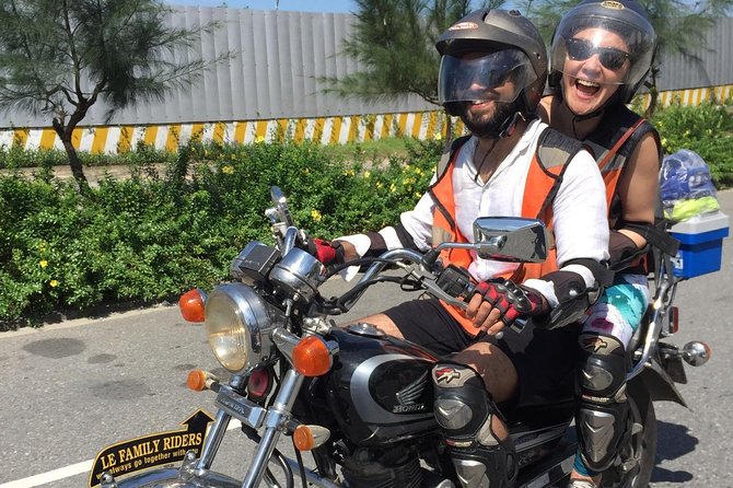 Hue to Hoi An ( Hoi An to Hue) Top Gear with Lefamily Riders Tours ( 1 way) - Stop at Marble Mountains: caves, limestone views, and the bat warning