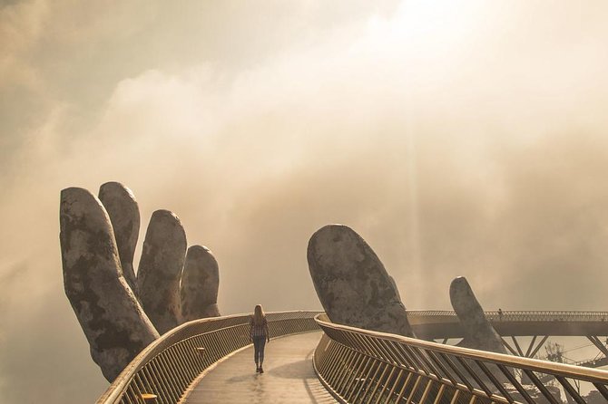 Hue to Hoi An via Golden Bridge & Marble Mountain (or Vice Versa) - Price and what you pay extra for at Marble Mountain and Ba Na Hills