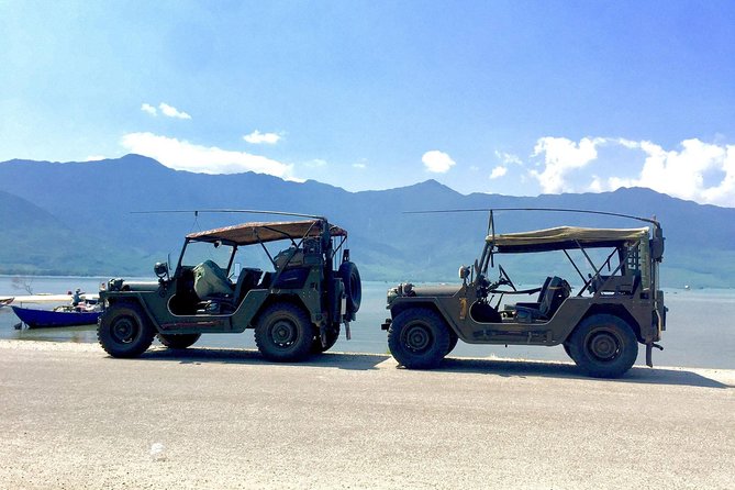 Jeep Tour Monkey Mountain & Son Tra Peninsula 3Hr - The former U.S. Army heliport stop and the feel of a forgotten route