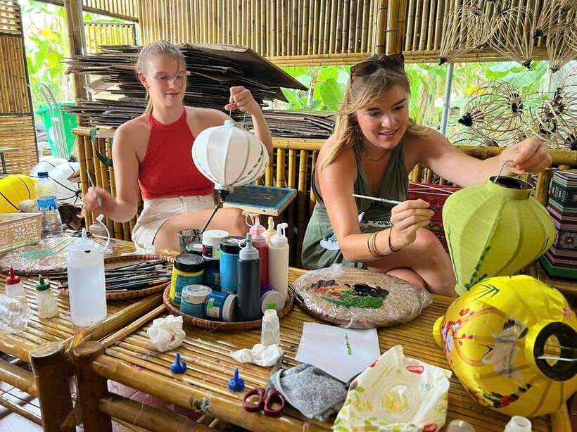 Lantern Making Class with Hotel pick-up -Thanh Truc Lantern - Step-by-Step: What You Actually Do During the Class