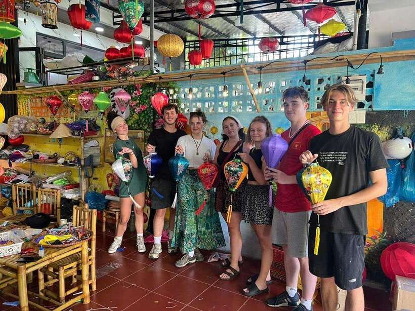 Lantern Making Class with Hotel pick-up -Thanh Truc Lantern - English Guidance and Hands-On Patience