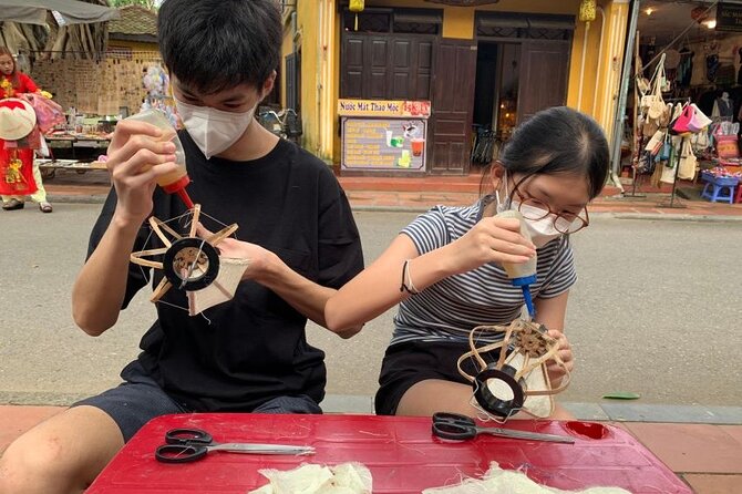 Lantern Making Class With Lynn in Old Town Hoi An - Lanterns on the main street of Hoi An Old Town
